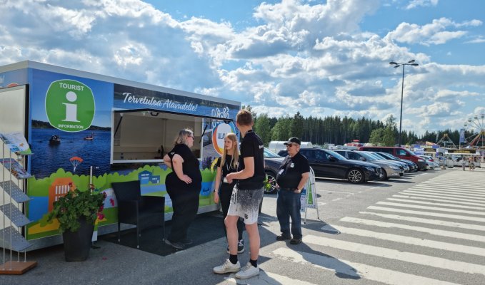 Alavuden kaupungin matkailuinfo Tuurissa
