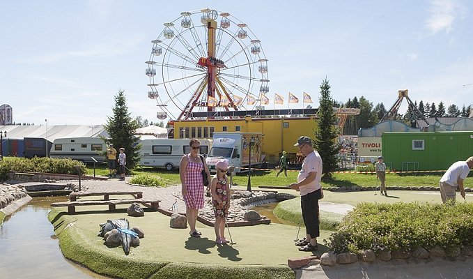 Minigolf ja Miljoona Tivoli