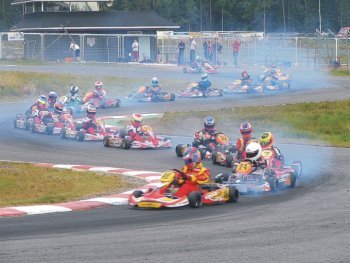Pohjanmaa cupin kartingkilpailu 5.7.2025 Alavudella Töysän kartingradalla.