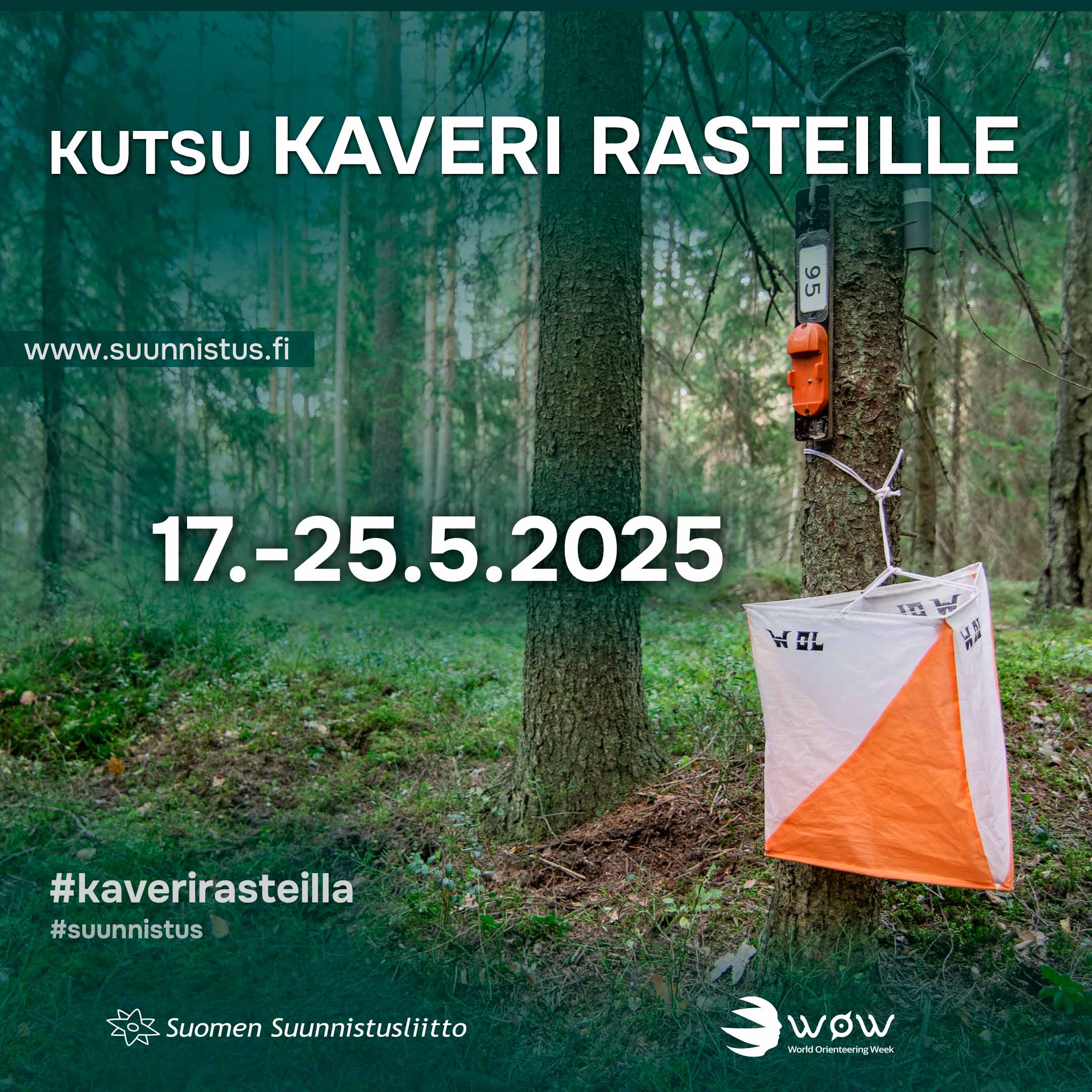 kutsu kaveri rasteille